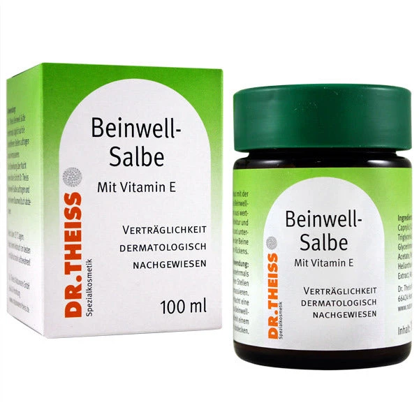 Dr. Theiss Naturwaren Dr. Theiss Beinwell Salbe (Comfrey Salve With Vitamin E) (100 Ml) #9121 3 Dr. Theiss Naturwaren Dr. Theiss Beinwell Salbe (Comfrey Salve With Vitamin E) (100 Ml) #9121
