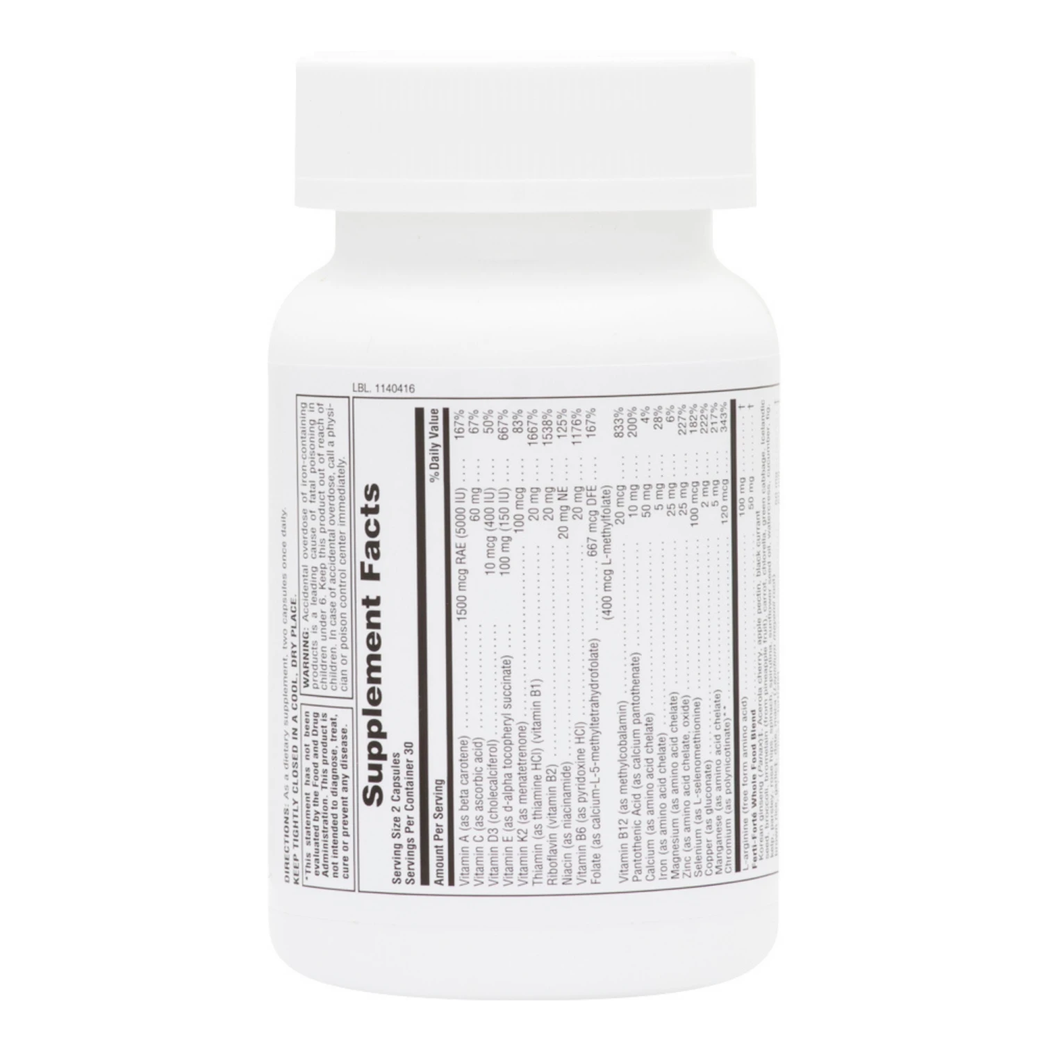 Nature's Plus Pro Creation Male Fertility Support (60 Count) #30075 4 Nature's Plus Pro Creation Male Fertility Support (60 Count) #30075 - Image 2