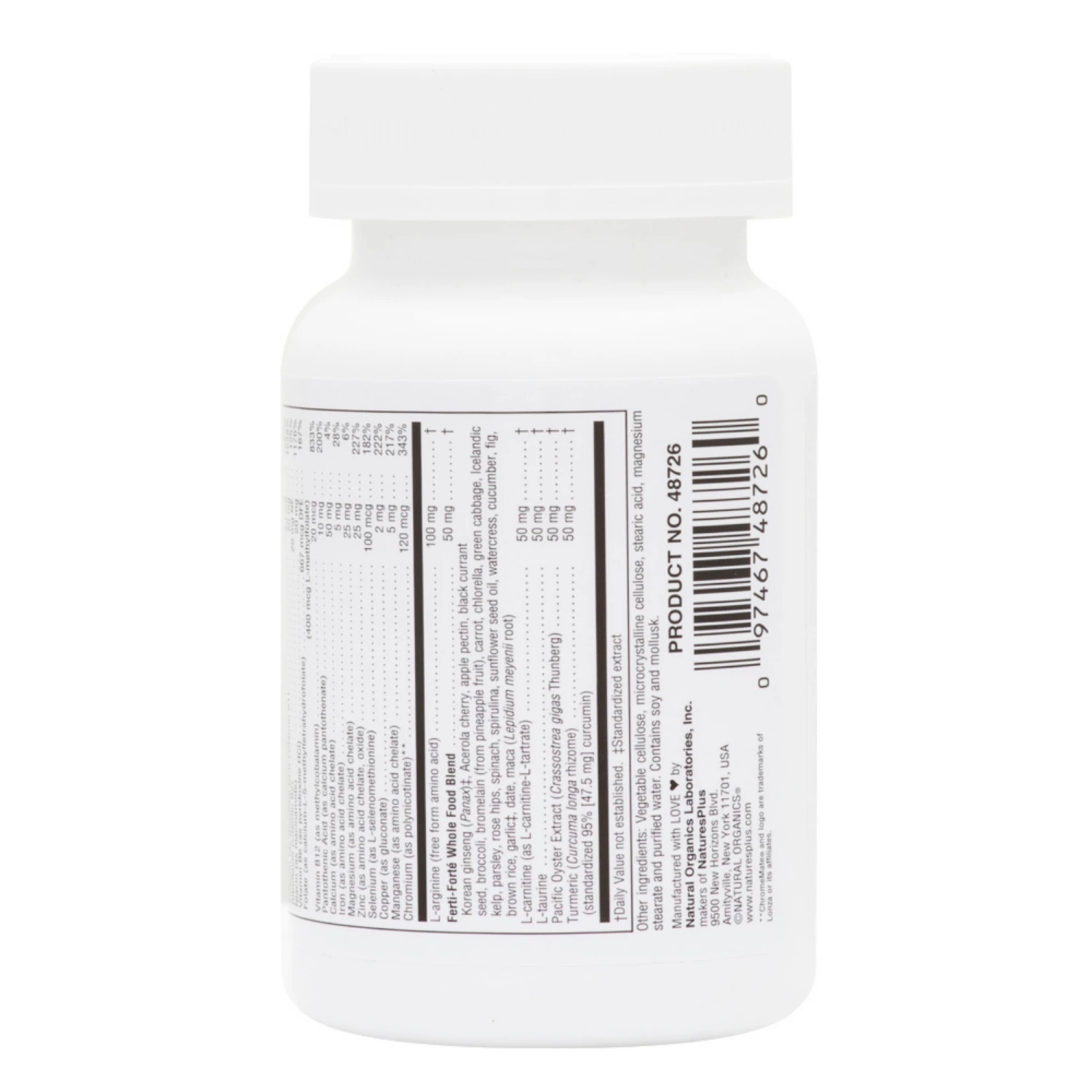 Nature's Plus Pro Creation Male Fertility Support (60 Count) #30075 5 Nature's Plus Pro Creation Male Fertility Support (60 Count) #30075 - Image 3