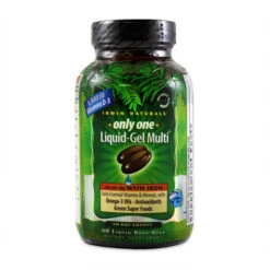 Irwin Naturals Only One Liquid-Gel Multivitamin With Iron (60 Count) #10067709