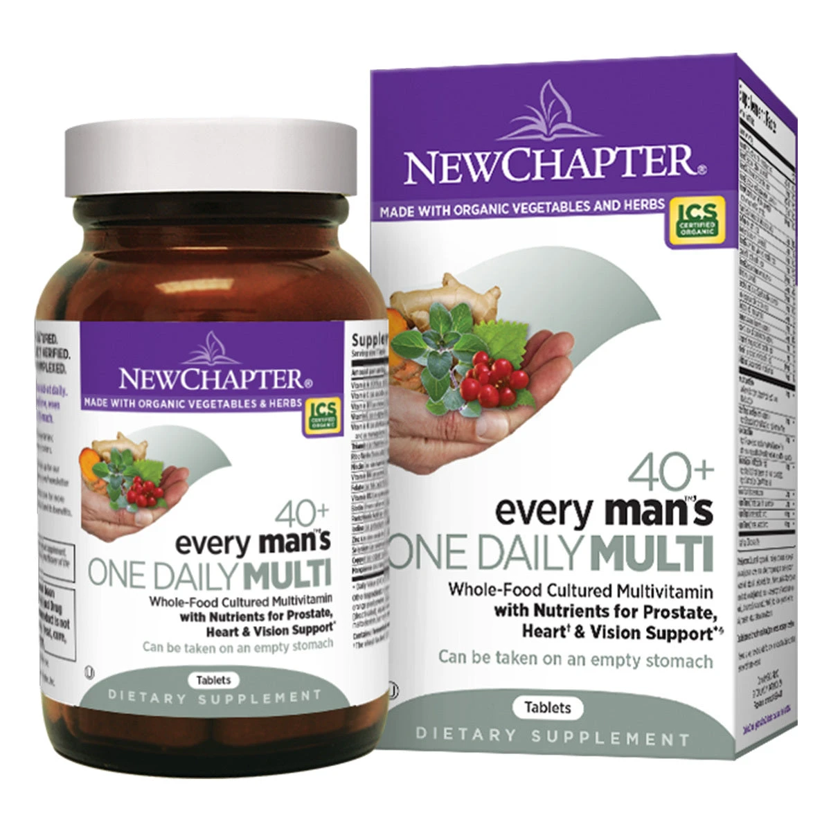 New Chapter Every Man's One Daily 40+ (72 Count) #10068831 3 New Chapter Every Man's One Daily 40+ (72 Count) #10068831