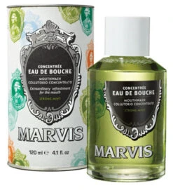 Marvis Concentrated Strong Mint Mouthwash (120 Ml) #10070421