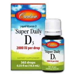 Carlson Super Daily D3 (2,000 IU) Drops (10.3 Ml) #29893