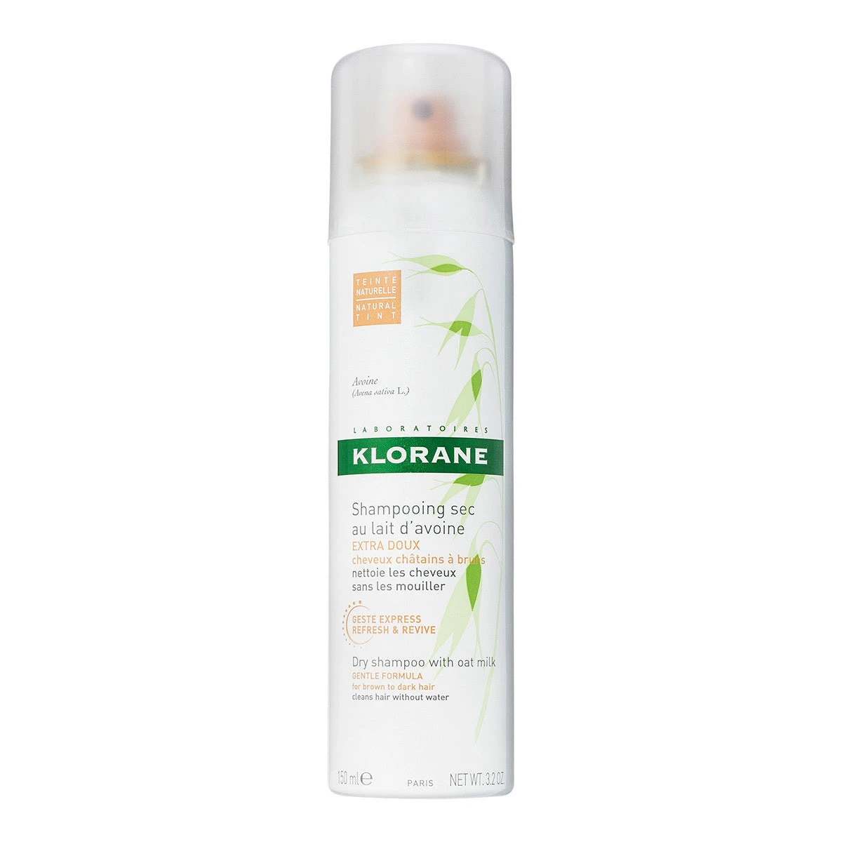 Klorane Natural Tint- Dry Shampoo With Oat Milk (3.2 Oz) #10072643 3 Klorane Natural Tint- Dry Shampoo With Oat Milk (3.2 Oz) #10072643