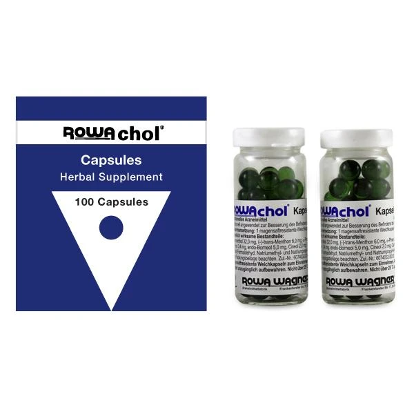 Rowa Rowachol Capsules (100 Count) #16164 3 Rowa Rowachol Capsules (100 Count) #16164