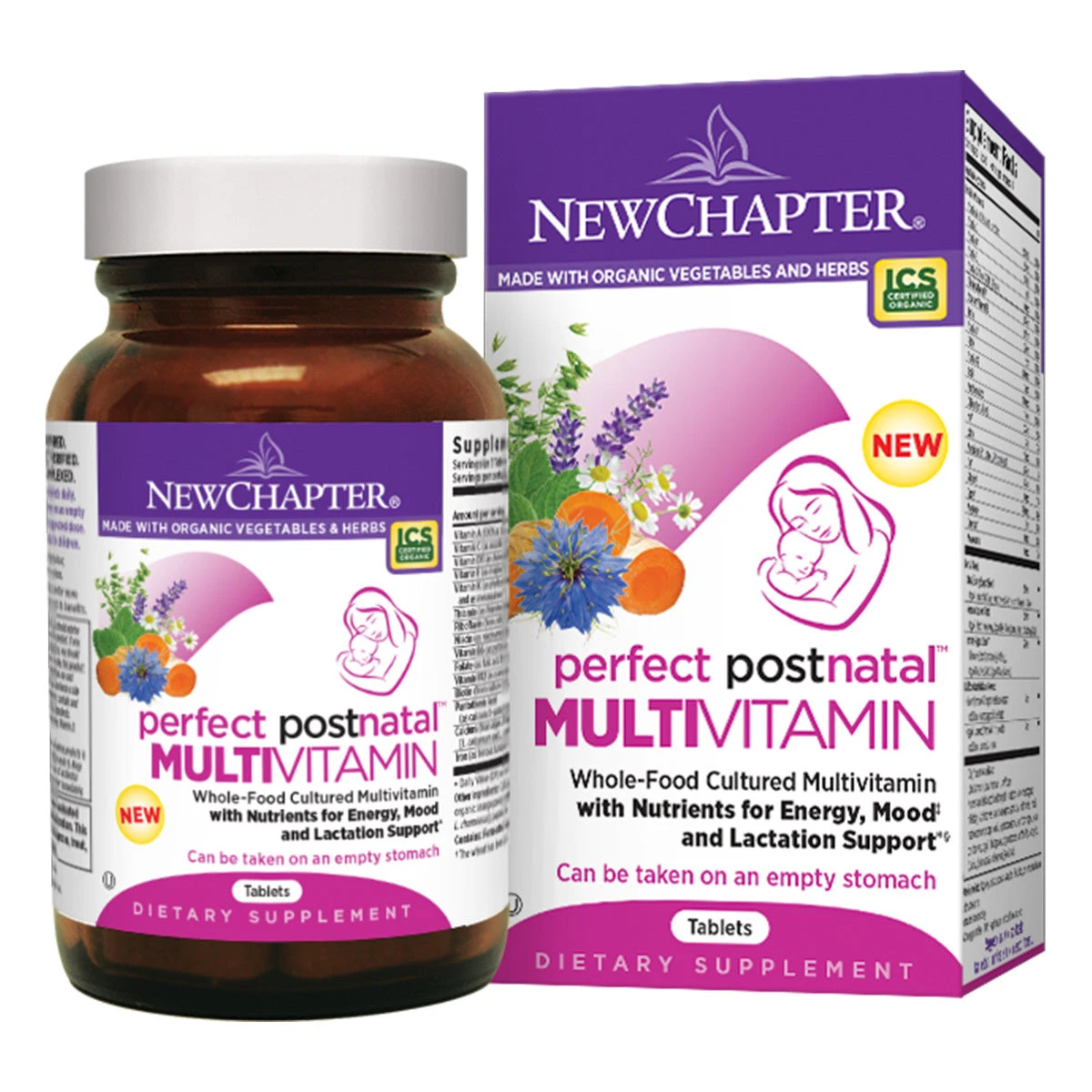 New Chapter Perfect Postnatal Multivitamin (96 Count) #10073918 3 New Chapter Perfect Postnatal Multivitamin (96 Count) #10073918