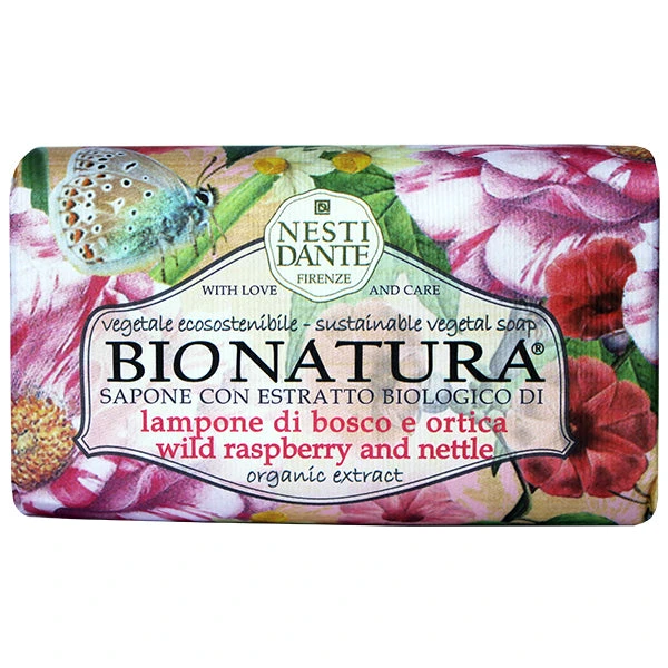Nesti Dante Wild Raspberry + Nettle Bionatura Bar Soap (250 G) #10074213 3 Nesti Dante Wild Raspberry + Nettle Bionatura Bar Soap (250 G) #10074213