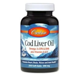 Carlson Cod Liver Oil (250 Count) #7650
