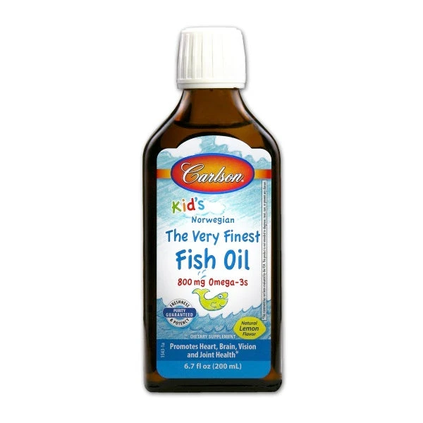 Carlson Kid`s Finest Fish Oil Liquid (200 Ml) #25257 2 Carlson Kid`s Finest Fish Oil Liquid (200 Ml) #25257