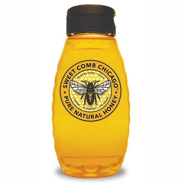 Sweet Comb Chicago Pure Natural Honey - Fall (16 Oz) #10074830 3 Sweet Comb Chicago Pure Natural Honey - Fall (16 Oz) #10074830
