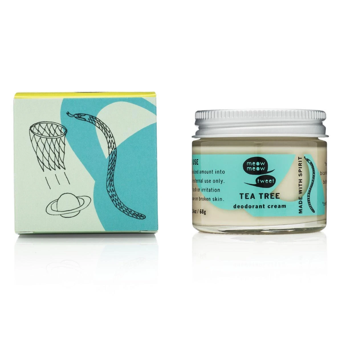 Meow Meow Tweet Tea Tree Deodorant Cream (2.4 Oz) #10075292 3 Meow Meow Tweet Tea Tree Deodorant Cream (2.4 Oz) #10075292