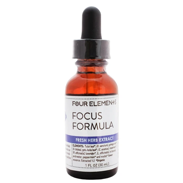 Four Elements Focus Formula Tincture Blend (1 Fl Oz) #10075793 3 Four Elements Focus Formula Tincture Blend (1 Fl Oz) #10075793