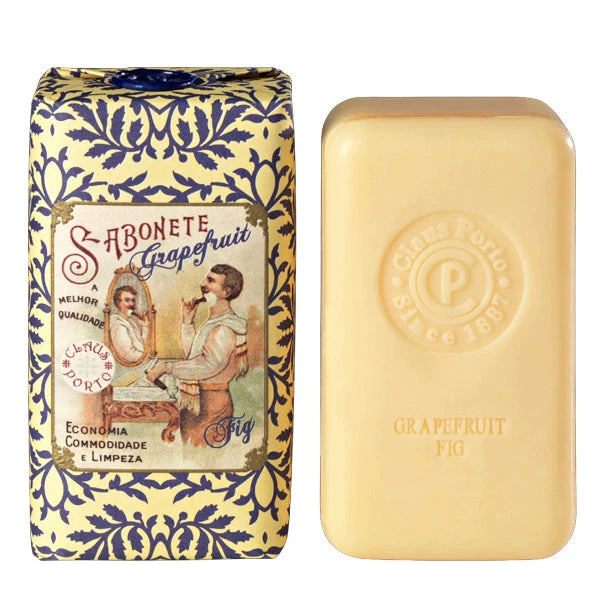 Claus Porto Barbear Grapefruit Fig Bar Soap (150 G) #10075876 3 Claus Porto Barbear Grapefruit Fig Bar Soap (150 G) #10075876