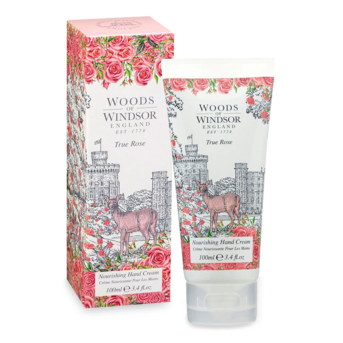 Woods Of Windsor True Rose Nourishing Hand Cream (3.4 Oz) #10077488 3 Woods Of Windsor True Rose Nourishing Hand Cream (3.4 Oz) #10077488