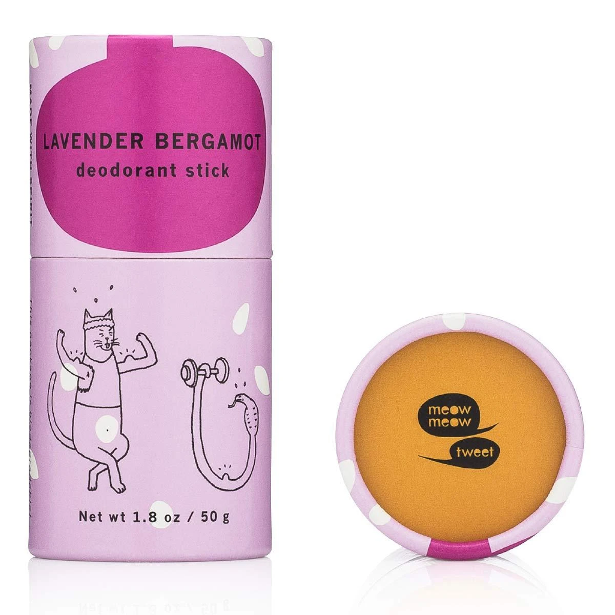 Meow Meow Tweet Mini Deodorant Stick - Lavender Bergamot (1.8 Oz) #10077684 3 Meow Meow Tweet Mini Deodorant Stick - Lavender Bergamot (1.8 Oz) #10077684