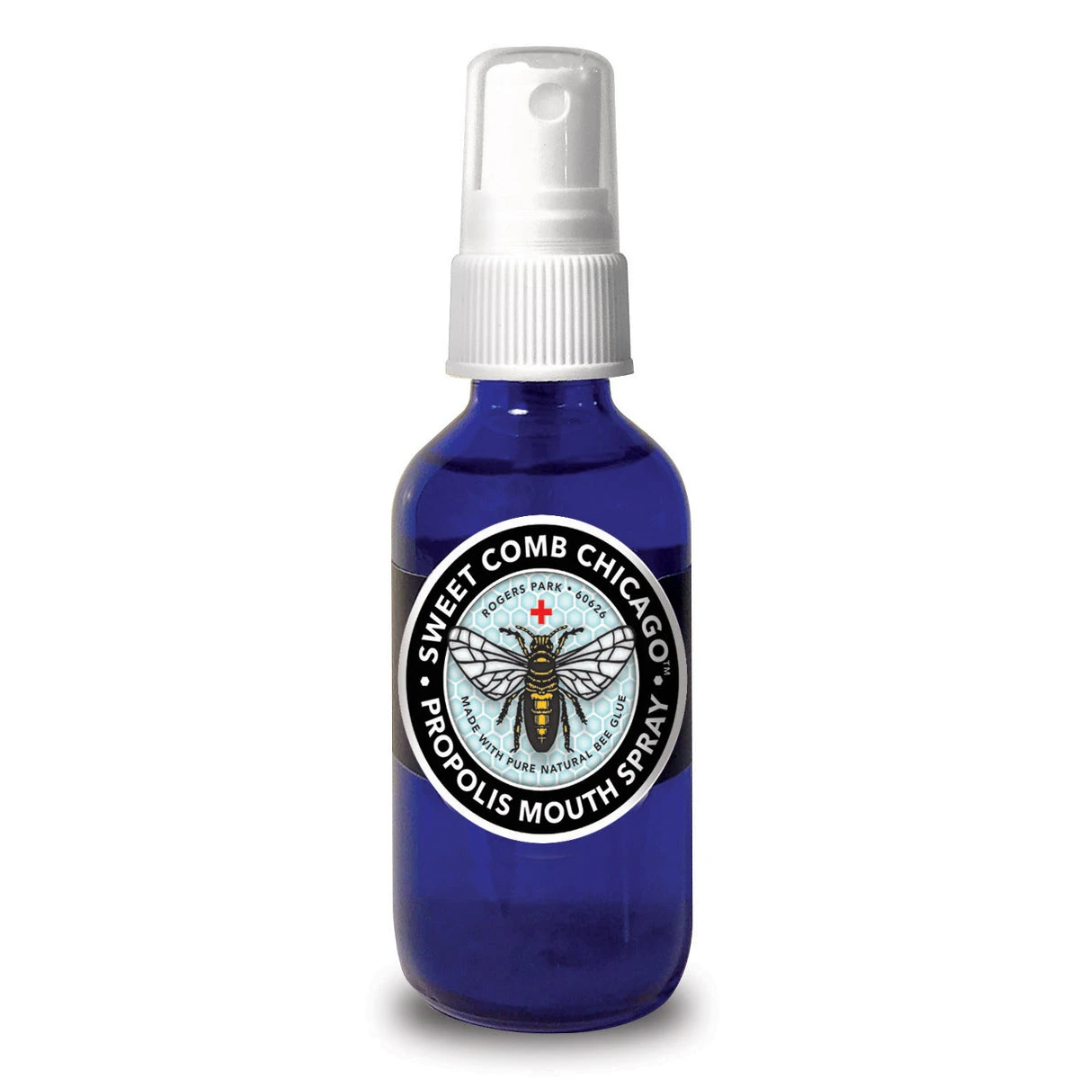 Sweet Comb Chicago Propolis Mouth Spray (2 Fl Oz) #10077863 3 Sweet Comb Chicago Propolis Mouth Spray (2 Fl Oz) #10077863