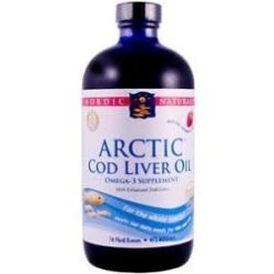 Nordic Naturals Arctic Cod Liver Oil (Strawberry Flavored) (8 Fl Oz) #31163