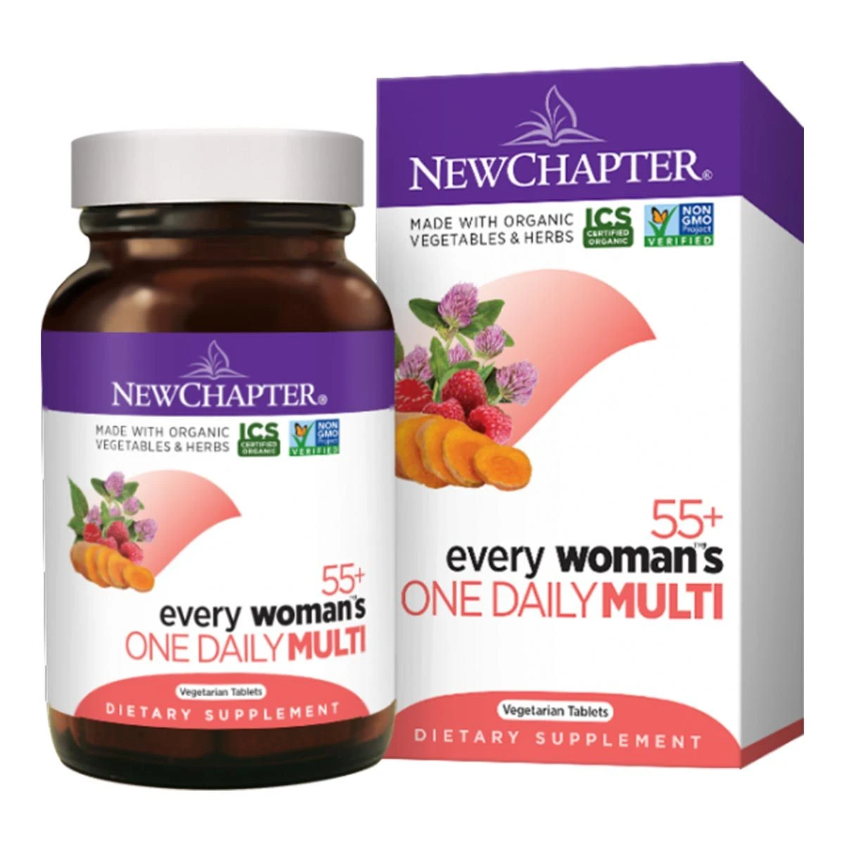 New Chapter Every Woman One Daily 55+ (72 Count) #10078335 3 New Chapter Every Woman One Daily 55+ (72 Count) #10078335