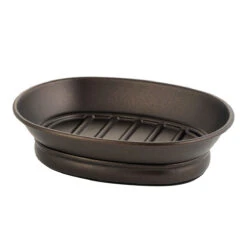 InterDesign Bronze York Oval Soap Dish#10078215