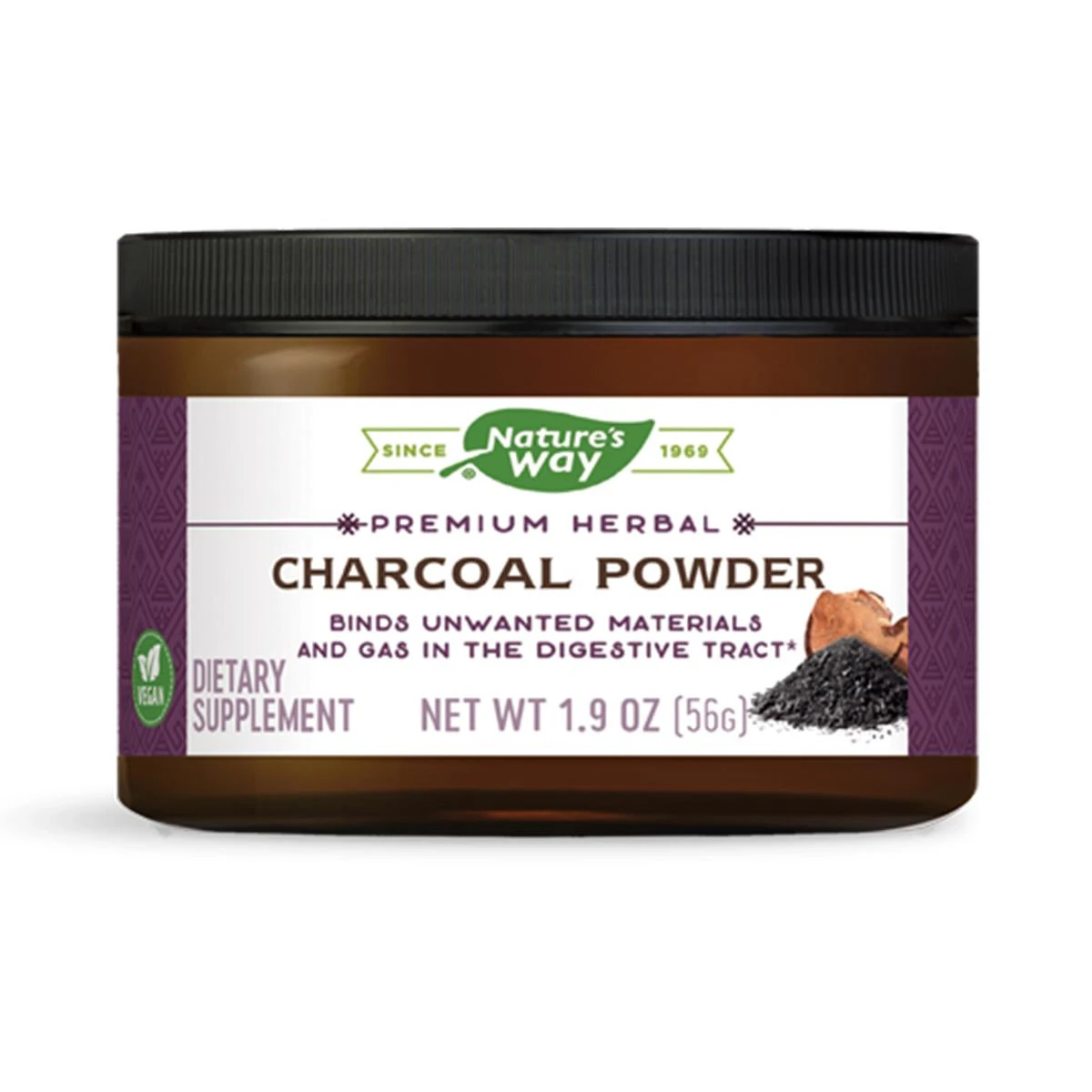 Nature's Way Charcoal Powder (2 Oz) #10080586 3 Nature's Way Charcoal Powder (2 Oz) #10080586