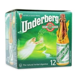 Underberg Underberg Cardboard Box Of 12 Bottles (12 Count) #31803