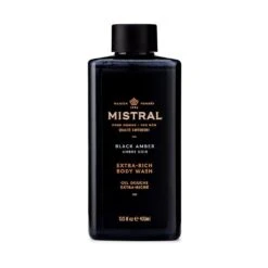 Mistral Men's Black Amber Body Wash(13.5 Fl Oz) #10082691