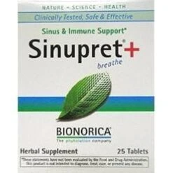 Bionorica Sinupret Tablets Adult Strength (25 Count) #10066123