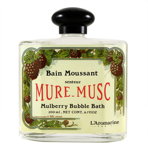 Outremer Mure Musc (Mulberry) Bubble Bath (6.7 Fl Oz) #11808 3 Outremer Mure Musc (Mulberry) Bubble Bath (6.7 Fl Oz) #11808