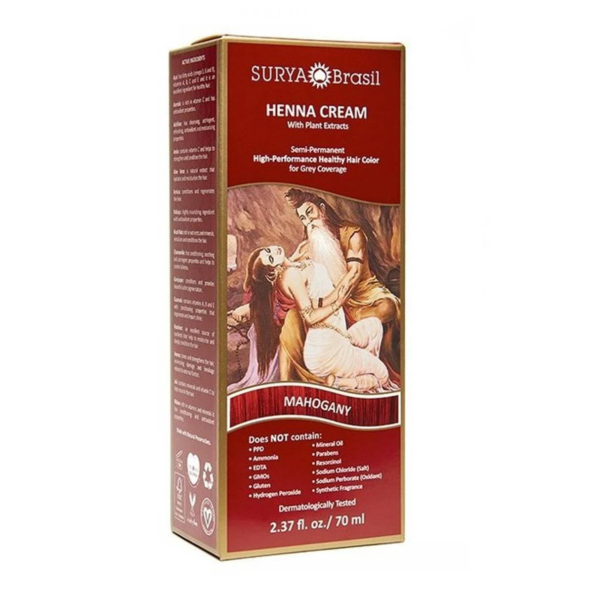 Surya Brasil Mahogany Henna Hair Color (2.31 Oz) #10066388 3 Surya Brasil Mahogany Henna Hair Color (2.31 Oz) #10066388