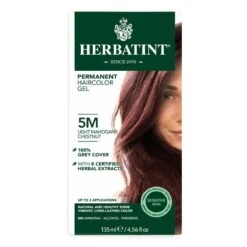 Herbatint 5M Light Mahogany Chestnut Permanent Hair Color Gel (4.5 Fl Oz) #12012