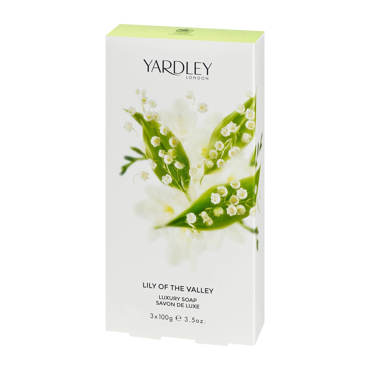 Yardley Lily Of The Valley Soap 3 Bar Box (3x100 G) #18271 3 Yardley Lily Of The Valley Soap 3 Bar Box (3x100 G) #18271