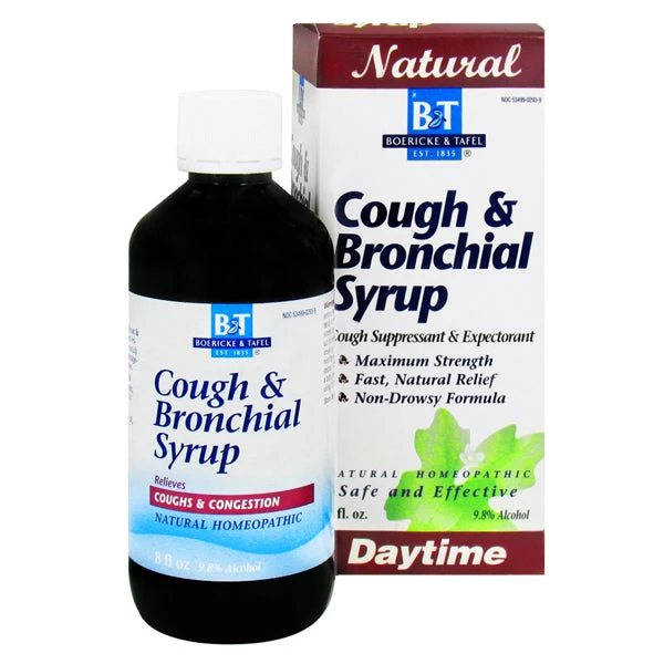 Boericke & Tafel Daytime Cough Bronchial Syrup (8 Fl Oz) #6257 3 Boericke & Tafel Daytime Cough Bronchial Syrup (8 Fl Oz) #6257