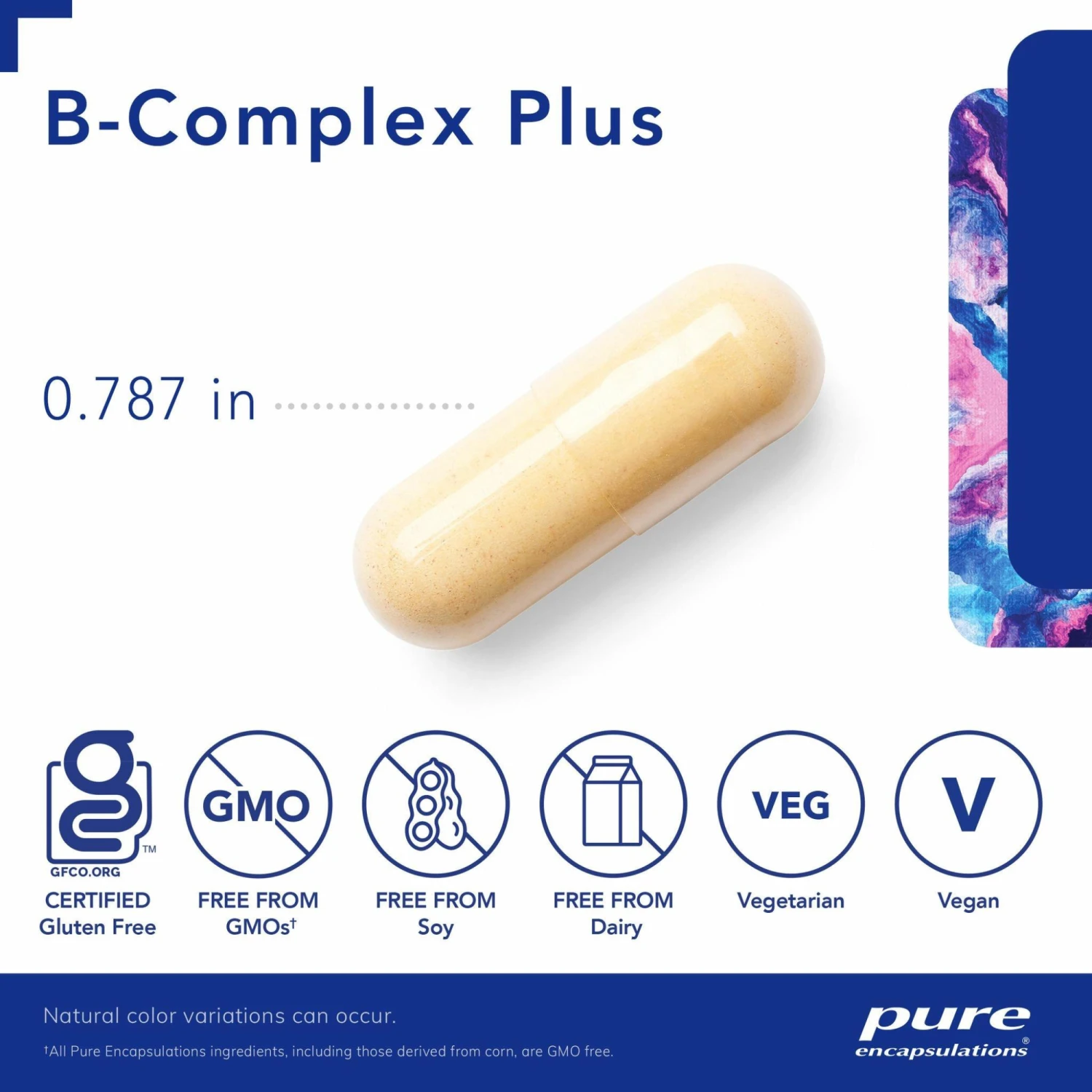 Pure Encapsulations B-Complex Plus Capsules (120 Count) #10085792 5 Pure Encapsulations B-Complex Plus Capsules (120 Count) #10085792 - Image 3