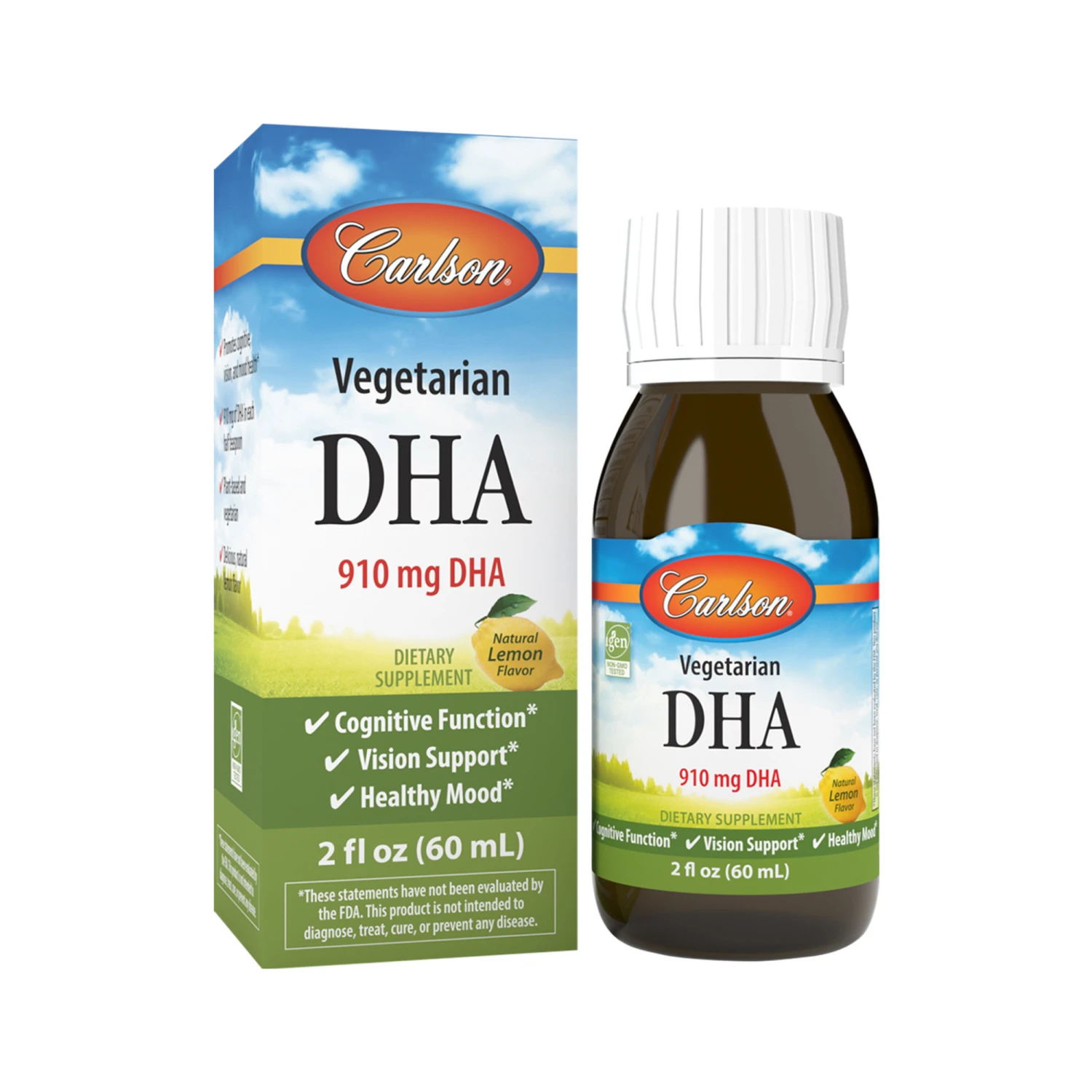 Carlson Vegetarian DHA 910mg (2 Fl Oz) #10086108 3 Carlson Vegetarian DHA 910mg (2 Fl Oz) #10086108
