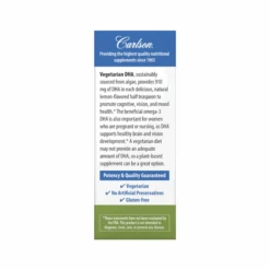 Carlson Vegetarian DHA 910mg (2 Fl Oz) #10086108 9 Carlson Vegetarian DHA 910mg (2 Fl Oz) #10086108 -Personal Care Store CarlsonVegetarianDHA910mg 2floz 3