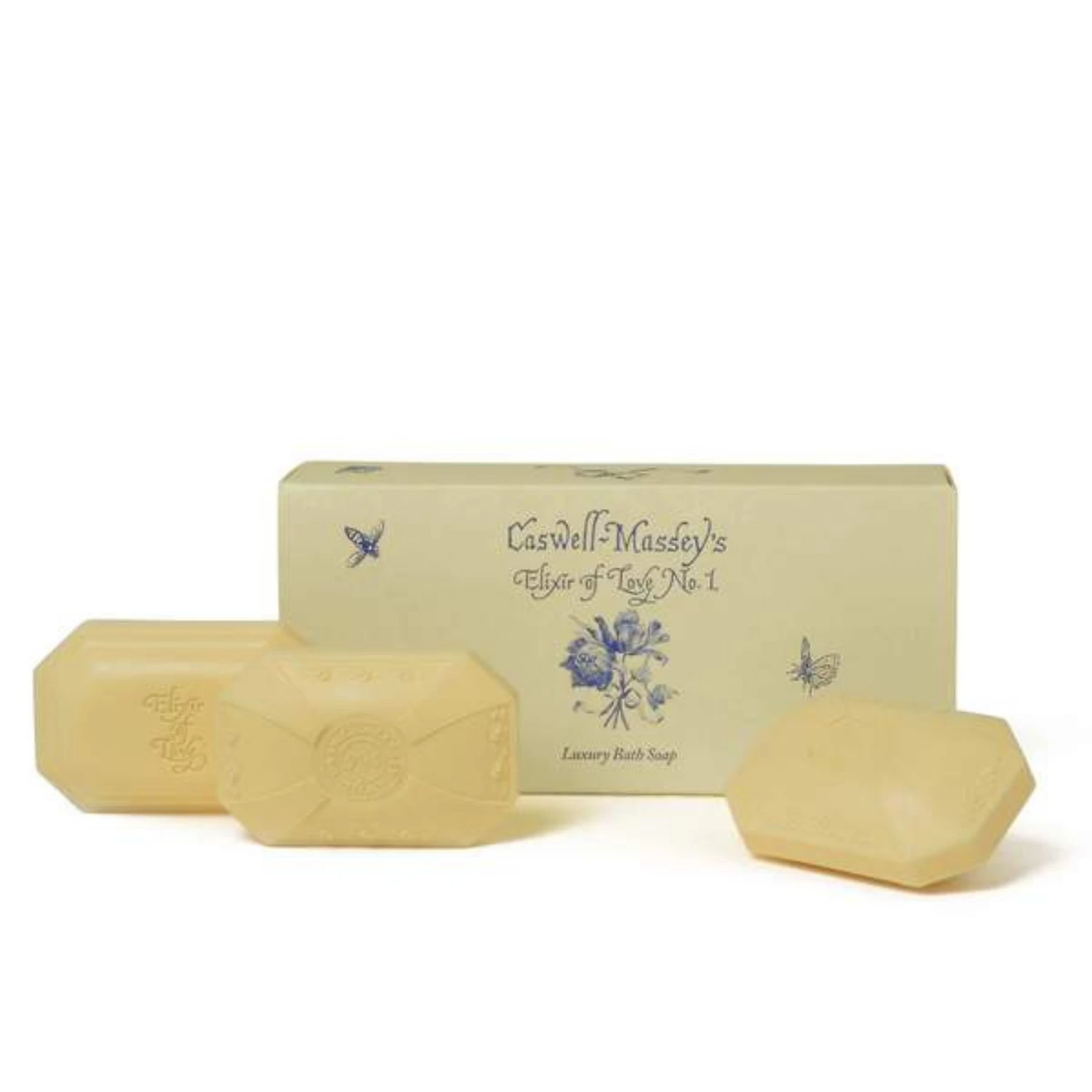 Caswell-Massey Elixir Of Love Soap - (Box Of 3) (3.5 Oz) #2127 3 Caswell-Massey Elixir Of Love Soap - (Box Of 3) (3.5 Oz) #2127