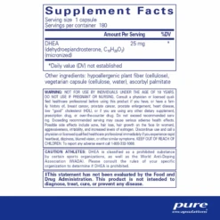 Pure Encapsulations DHEA 25 Mg. Capsules (180 Count) #10085781 -Personal Care Store DHEA25mg.Capsules 180count 2