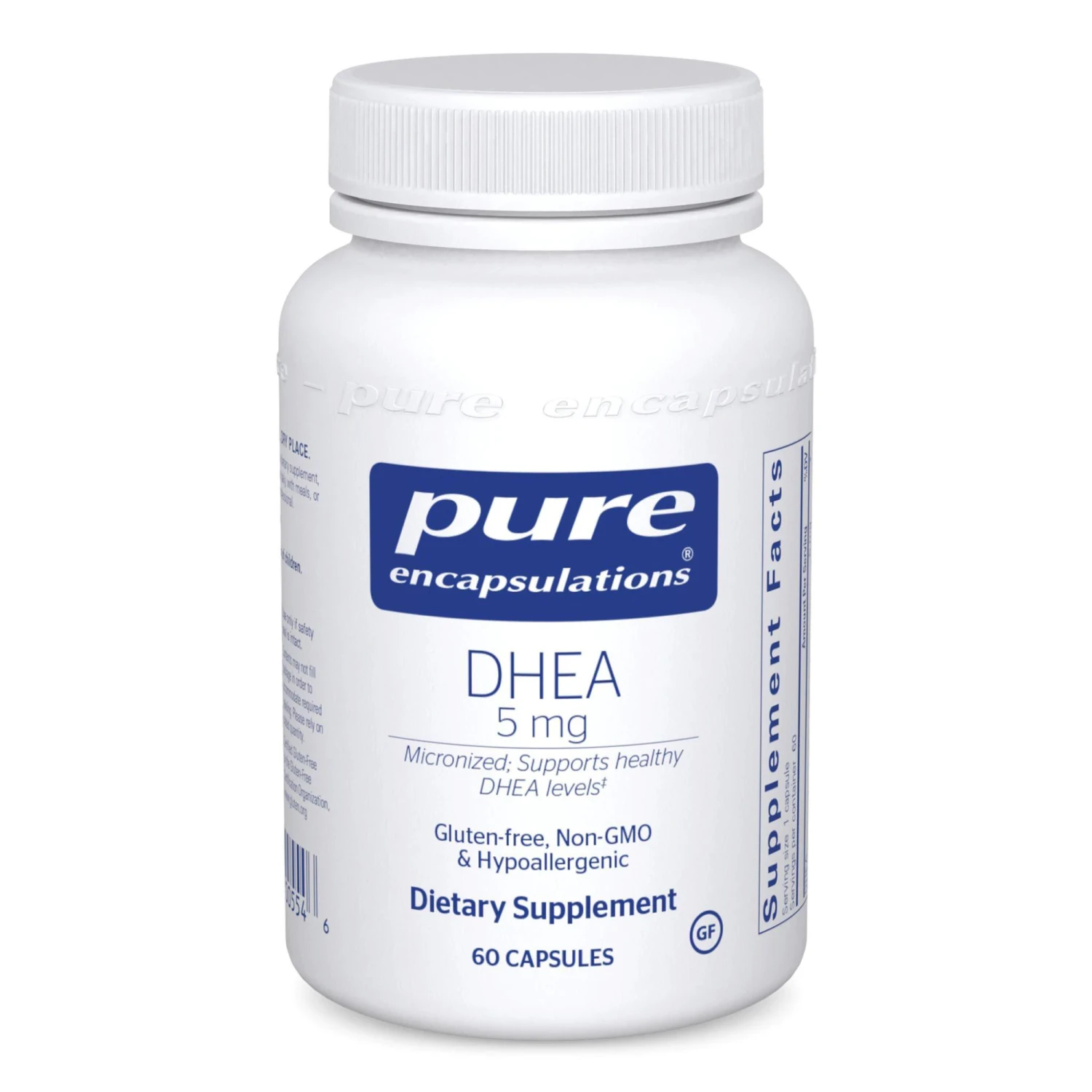 Pure Encapsulations DHEA 5 Mg Capsules (60 Count) #10085800 3 Pure Encapsulations DHEA 5 Mg Capsules (60 Count) #10085800