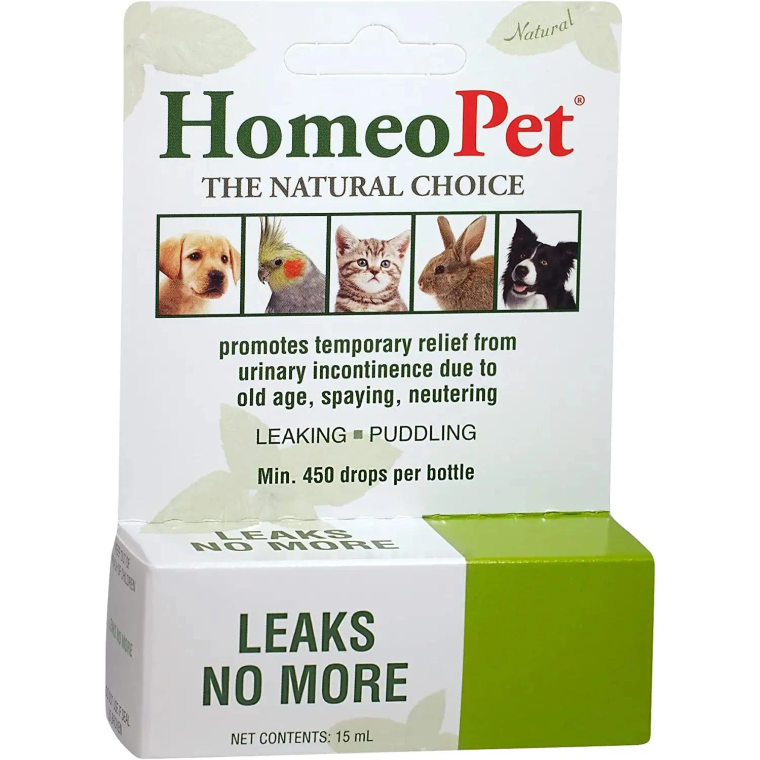 HomeoPet Leaks No More (15 Ml) #5116 3 HomeoPet Leaks No More (15 Ml) #5116