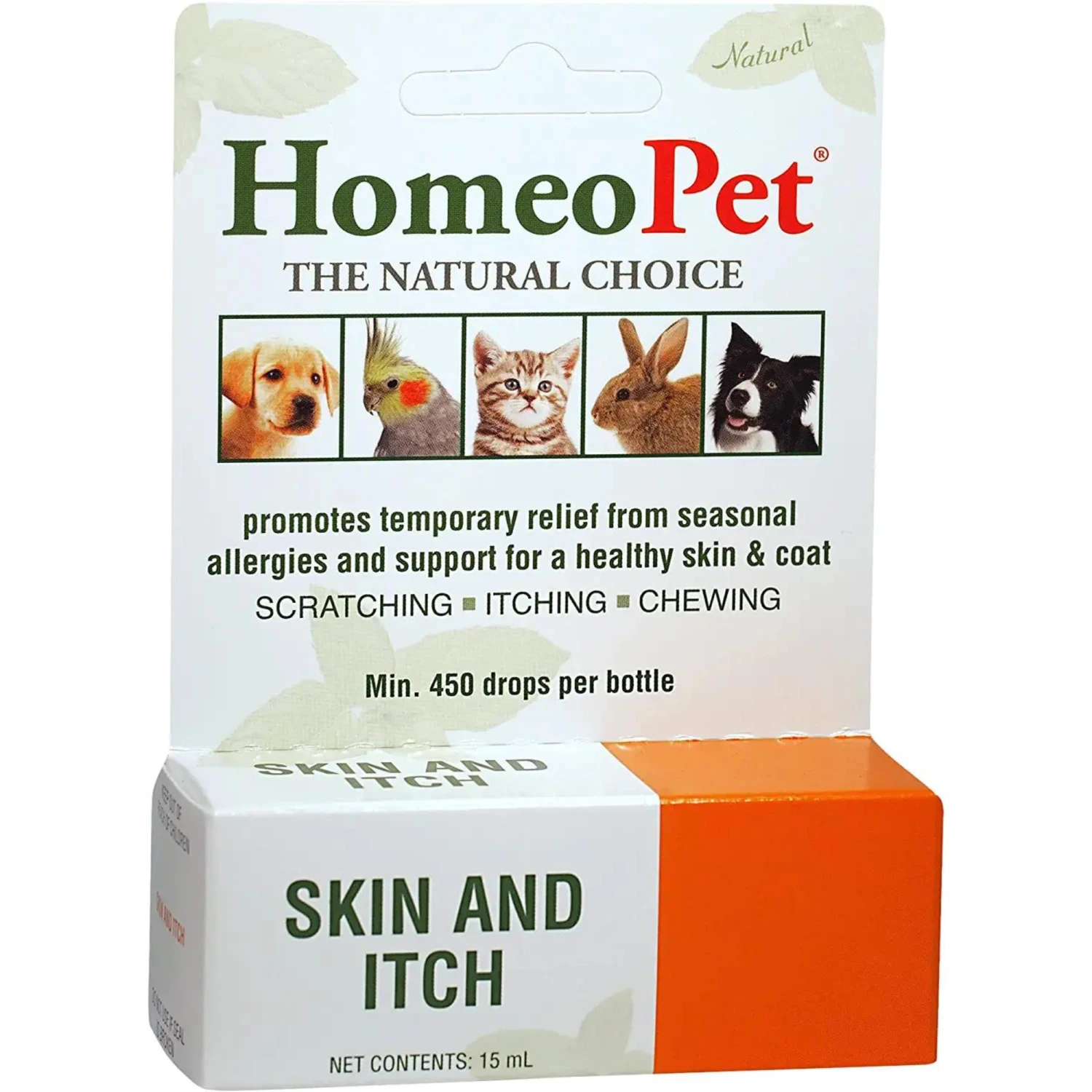 HomeoPet Skin & Itch Relief (15 Ml) #5113 3 HomeoPet Skin & Itch Relief (15 Ml) #5113