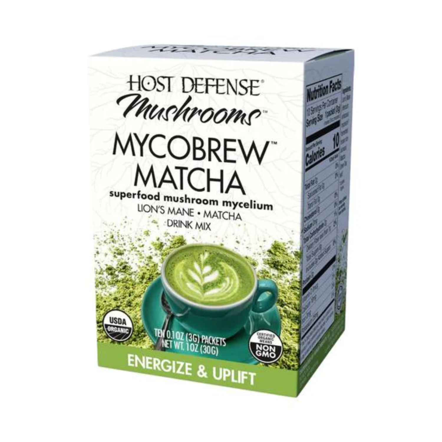 Host Defense MycoBrew Matcha Packets (10 Count) #10085648 3 Host Defense MycoBrew Matcha Packets (10 Count) #10085648
