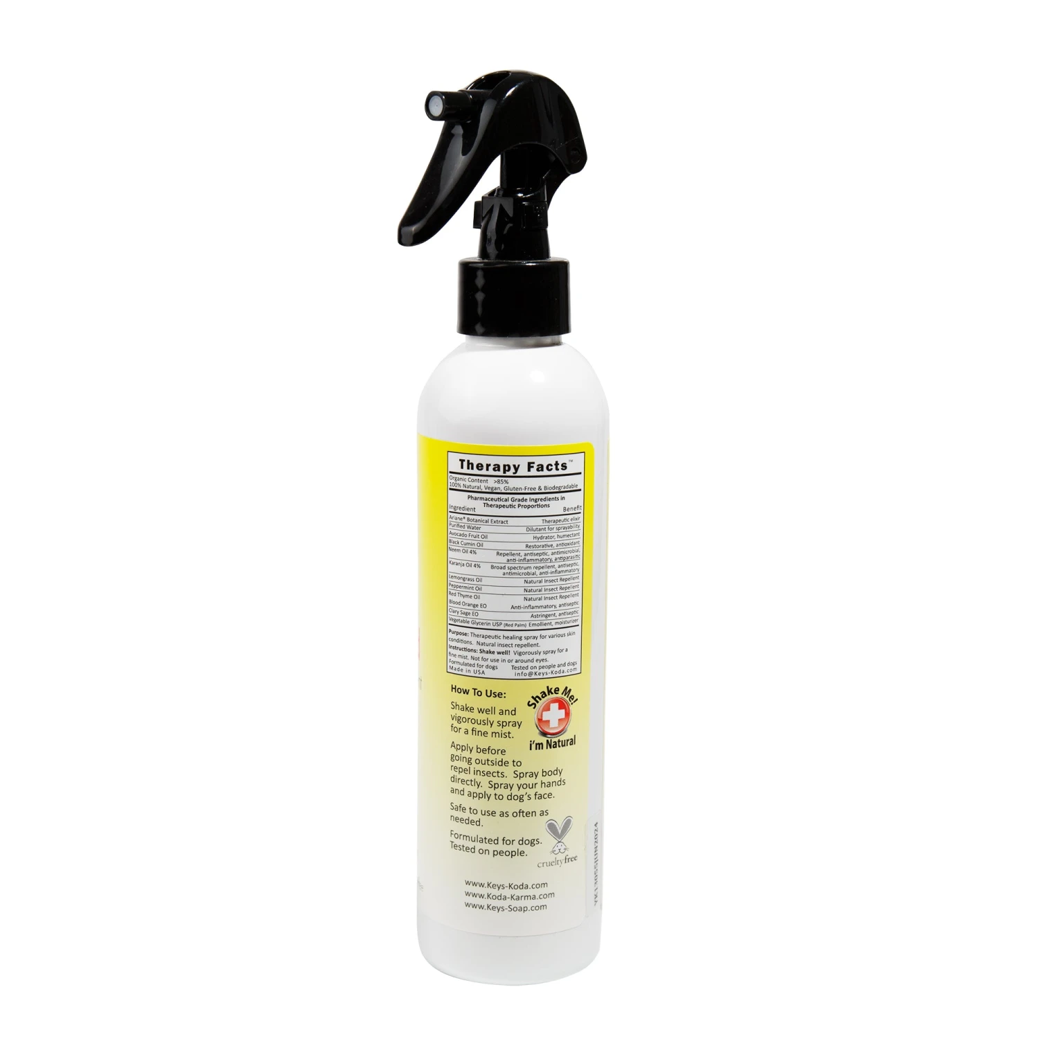 Keys Koda OmniShield - Insect Repellent For Dogs (8 Fl Oz) #10079204 4 Keys Koda OmniShield - Insect Repellent For Dogs (8 Fl Oz) #10079204 - Image 2