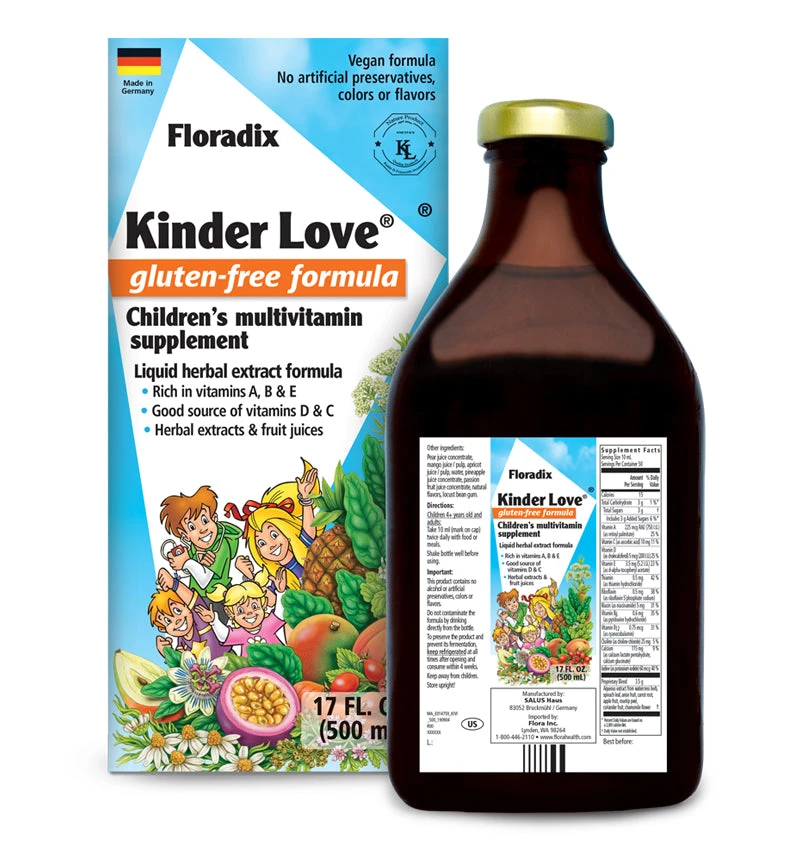 Salus Haus Kinder Love Multivitamin (17 Fl Oz) #4953 3 Salus Haus Kinder Love Multivitamin (17 Fl Oz) #4953