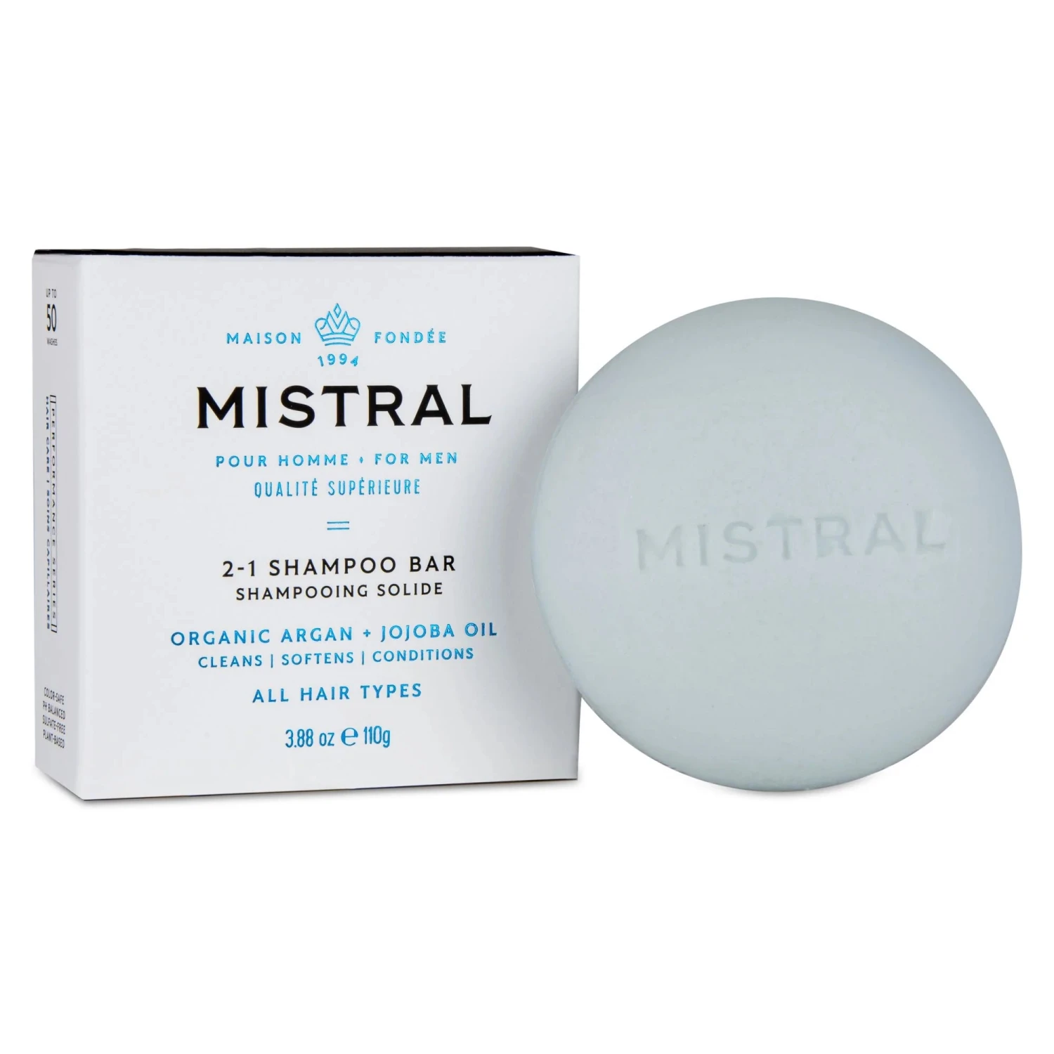 Mistral 2-1 Shampoo Bar (3.88 Oz) #10085338 3 Mistral 2-1 Shampoo Bar (3.88 Oz) #10085338