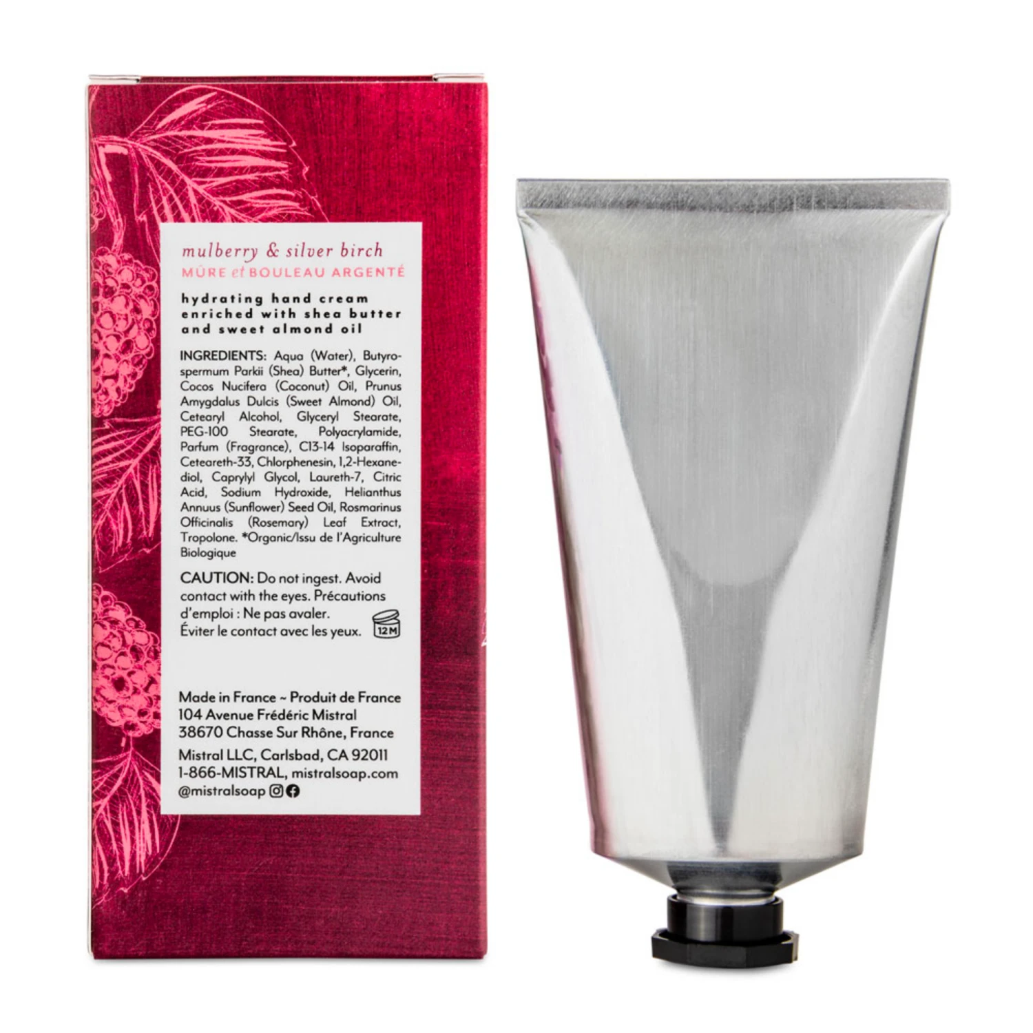 Mistral Hand Cream - Mulberry And Siver Birch (2.5 Oz) #10087040 4 Mistral Hand Cream - Mulberry And Siver Birch (2.5 Oz) #10087040 - Image 2