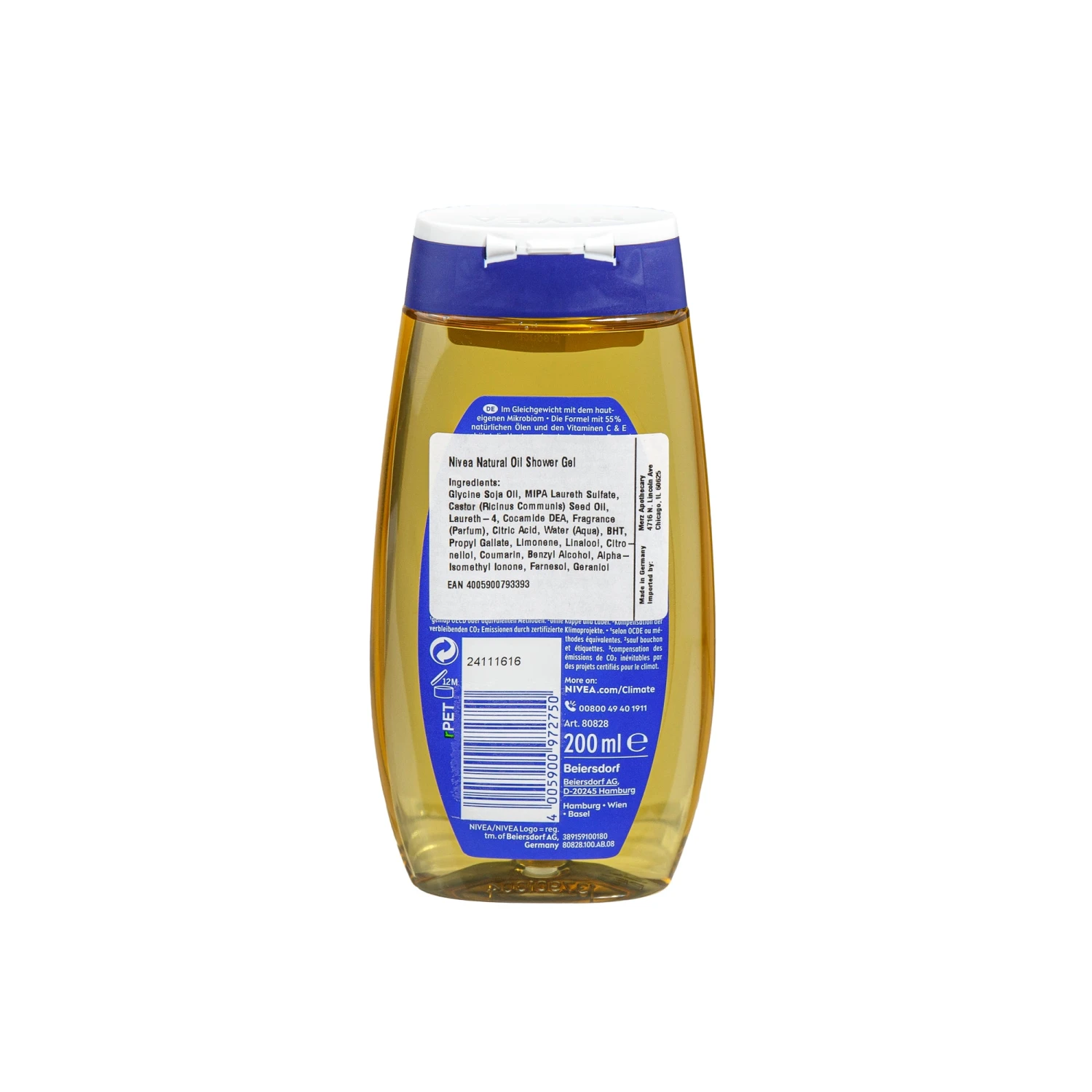 Nivea Rich Care Shower Oil (Duschoel) (200 Ml) 26085 4 Nivea Rich Care Shower Oil (Duschoel) (200 Ml) 26085 - Image 2