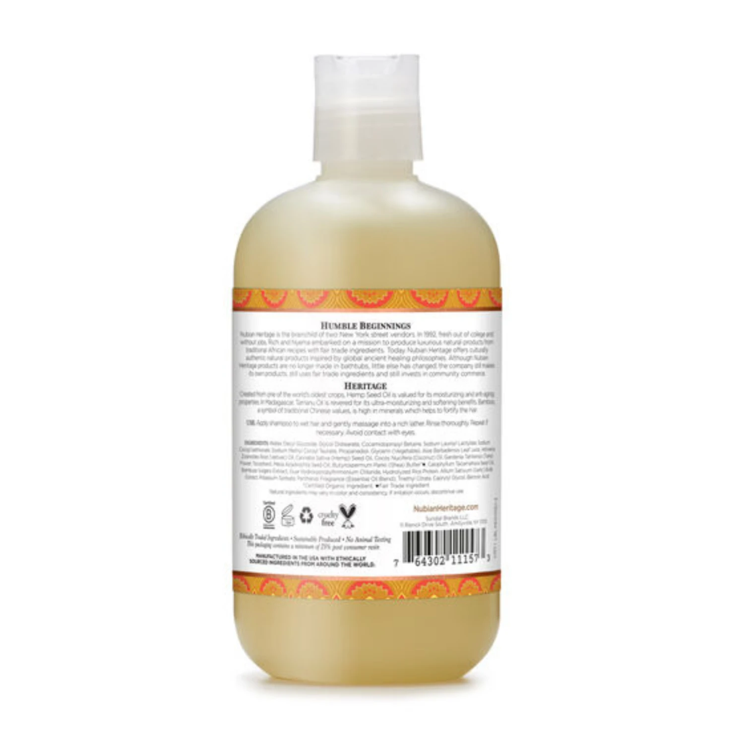 Nubian Heritage Indian Hemp Vegan Shampoo (12 Fl Oz) #10085395 4 Nubian Heritage Indian Hemp Vegan Shampoo (12 Fl Oz) #10085395 - Image 2