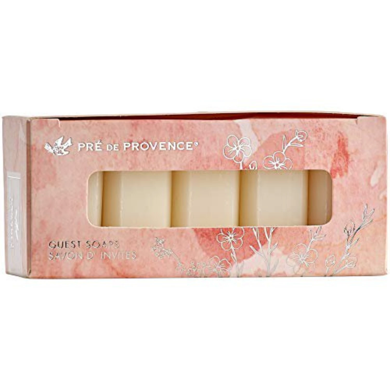 Pre De Provence Rose Petal Soap Bar Set (5x25 G) #27405 3 Pre De Provence Rose Petal Soap Bar Set (5x25 G) #27405
