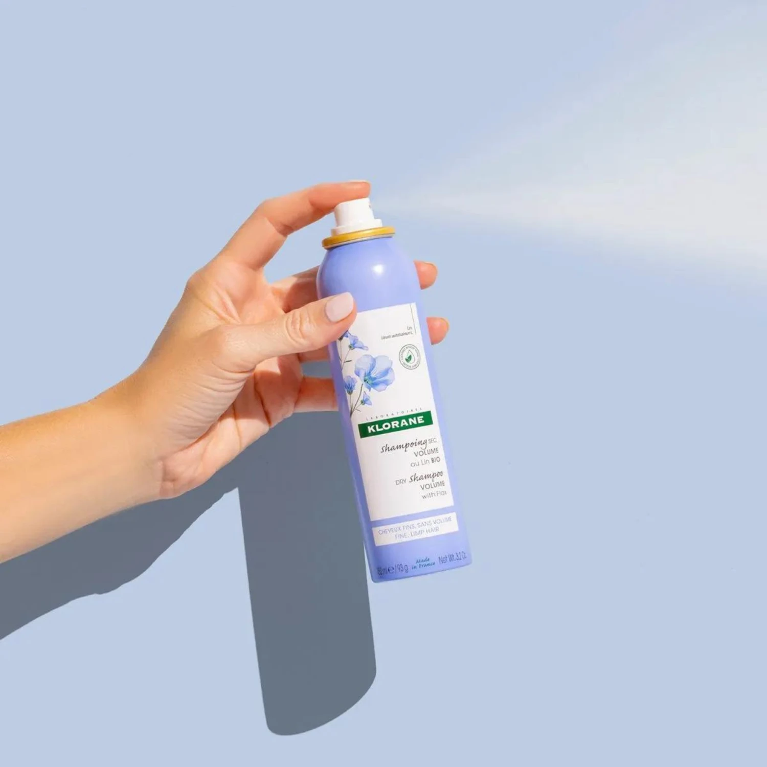 Klorane Flax Fiber Dry Shampoo (3.2 Oz) #10084729 4 Klorane Flax Fiber Dry Shampoo (3.2 Oz) #10084729 - Image 2