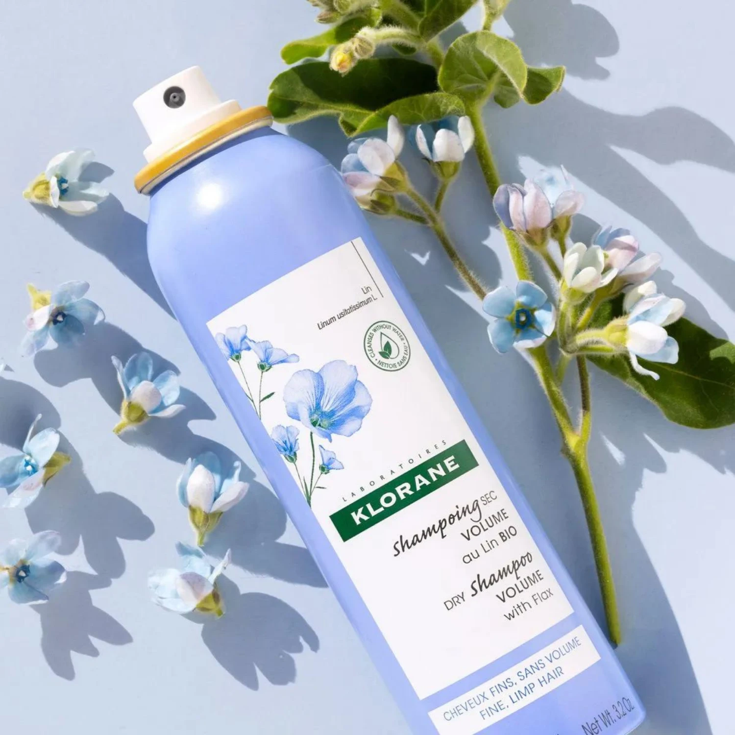 Klorane Flax Fiber Dry Shampoo (3.2 Oz) #10084729 5 Klorane Flax Fiber Dry Shampoo (3.2 Oz) #10084729 - Image 3